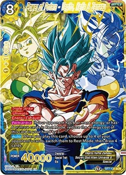 Power of Potara - Vegito, Kefla & Zamasu — Assault of the Saiyans card