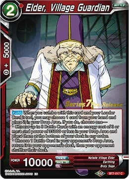 Elder, Village Guardian — Assault of the Saiyans Pre-Release Cards card