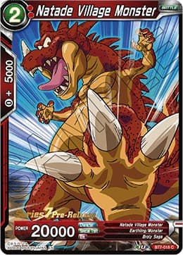 Natade Village Monster — Assault of the Saiyans Pre-Release Cards card
