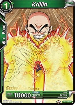 Krillin — Assault of the Saiyans Pre-Release Cards card