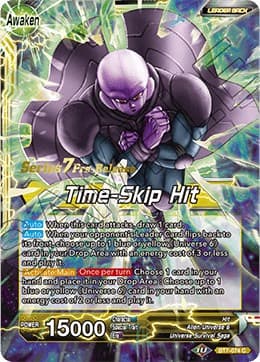 Hit // Time-Skip Hit — Assault of the Saiyans Pre-Release Cards card