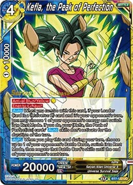 Kefla, the Peak of Perfection — Assault of the Saiyans Pre-Release Cards card