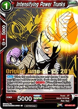 Intensifying Power Trunks (Origins 2019) — Tournament Promotion Cards card