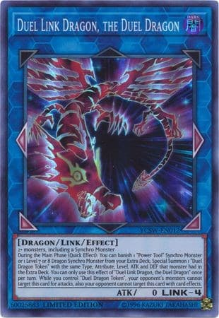 Duel Link Dragon, the Duel Dragon (SR) — Yu-Gi-Oh! Championship Series Prize Cards card