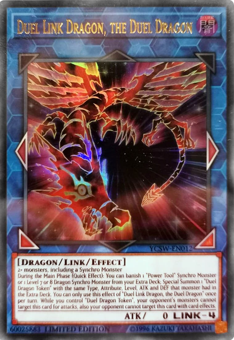 Duel Link Dragon, the Duel Dragon (UR) — Yu-Gi-Oh! Championship Series Prize Cards card