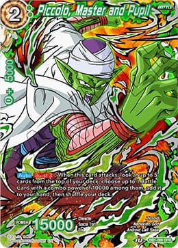 Piccolo, Master and Pupil — Draft Box 04 - Dragon Brawl card