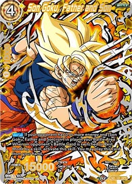 Son Goku, Father and Son — Draft Box 04 - Dragon Brawl card