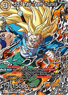 SS3 Tag Team Trunks — Draft Box 04 - Dragon Brawl card