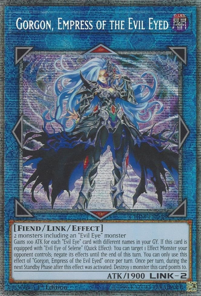 Gorgon, Empress of the Evil Eyed (Starlight Rare) — Chaos Impact card