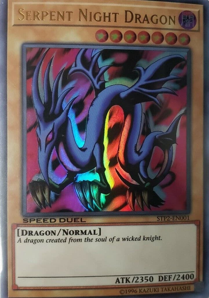 Serpent Night Dragon — Speed Duel: Tournament Pack 2 card