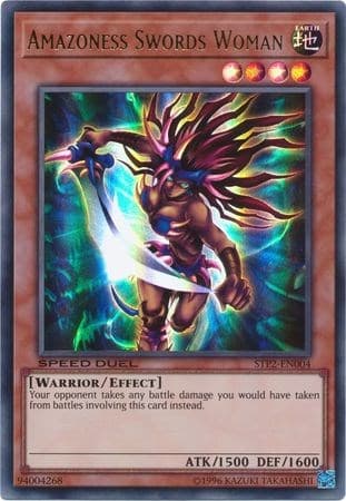 Amazoness Swords Woman — Speed Duel: Tournament Pack 2 card
