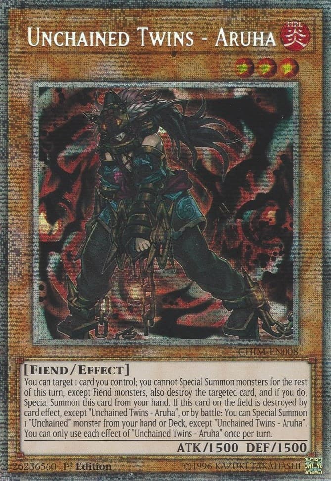 Unchained Twins - Aruha (Starlight Rare) — Chaos Impact card