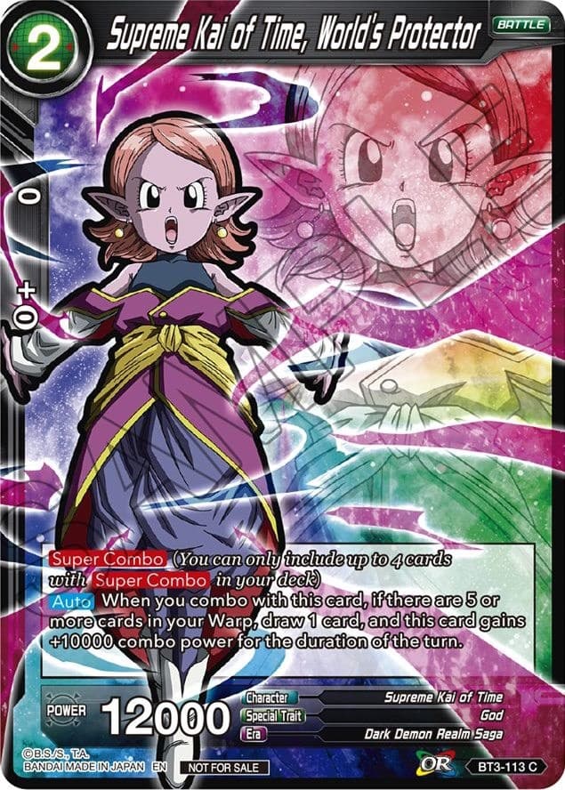 Supreme Kai of Time, World's Protector (Event Pack 05) — Promotion Cards card