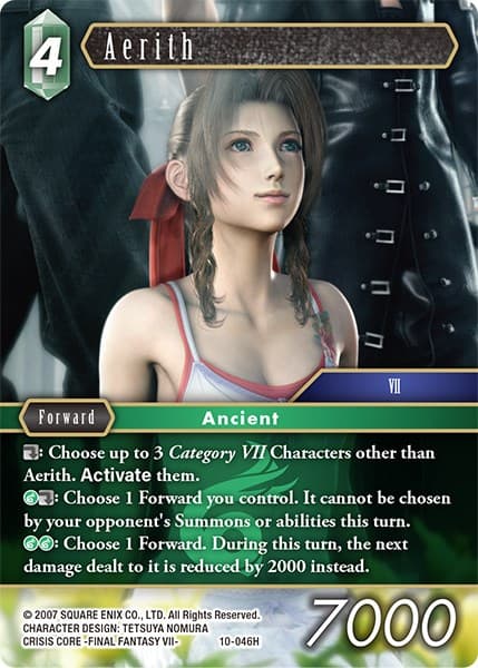 Aerith — Opus X card