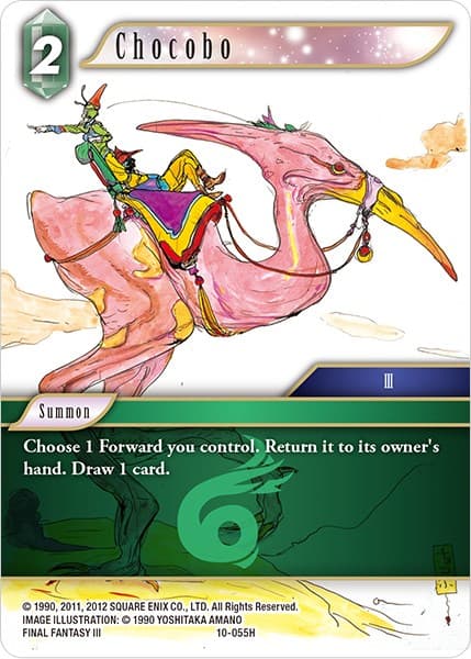 Chocobo — Opus X card