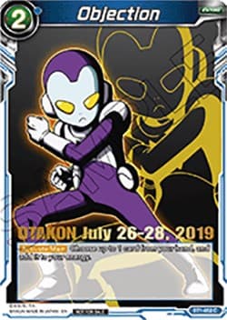 Objection (OTAKON 2019) — Promotion Cards card