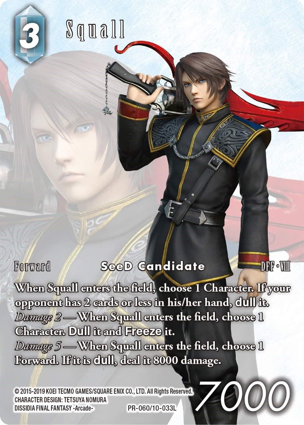 Squall — FF: Promo Cards card