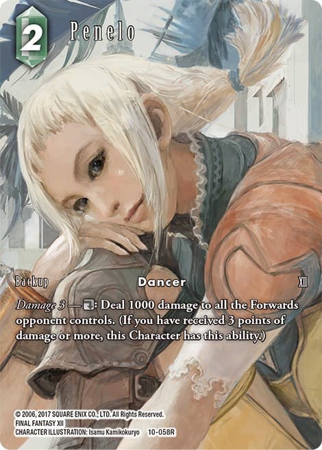 Penelo (Full Art) — Opus X card