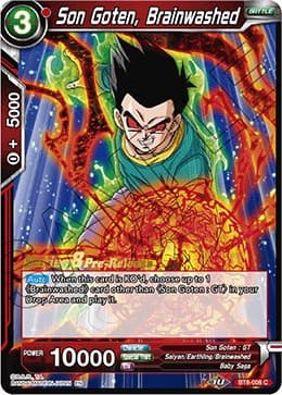 Son Goten, Brainwashed — Malicious Machinations Pre-Release Cards card