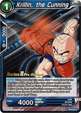 Krillin, the Cunning — Malicious Machinations Pre-Release Cards card