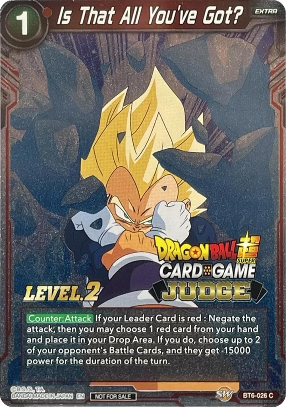Is That All You've Got? (Level 2) — Judge Promotion Cards card