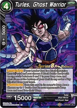 Turles, Ghost Warrior — Malicious Machinations Pre-Release Cards card