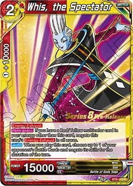 Whis, the Spectator — Malicious Machinations Pre-Release Cards card