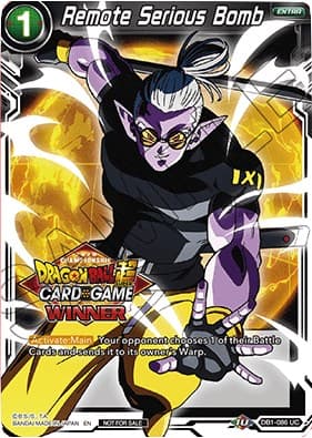 Remote Serious Bomb — Tournament Promotion Cards card
