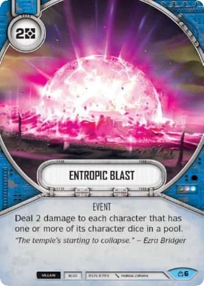 Entropic Blast — Covert Missions card