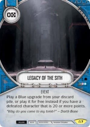 Legacy of the Sith — Covert Missions card