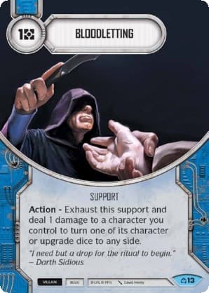 Bloodletting — Covert Missions card
