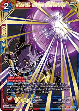 Beerus, Divine Obliterator (SPR) — Universal Onslaught card