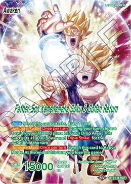 Son Gohan // Father-Son Kamehameha Goku & Gohan Return — Universal Onslaught card