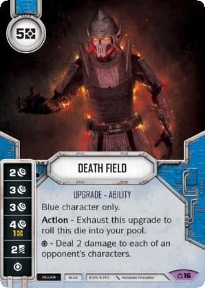 Death Field (Card Only) — Covert Missions card