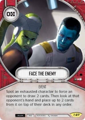 Face the Enemy — Covert Missions card