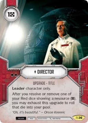 Director — Covert Missions card