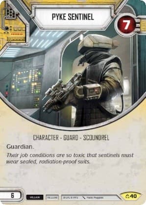 Pyke Sentinel — Covert Missions card
