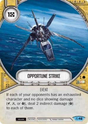 Opportune Strike — Covert Missions card