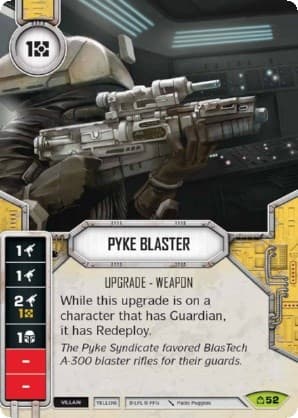 Pyke Blaster — Covert Missions card