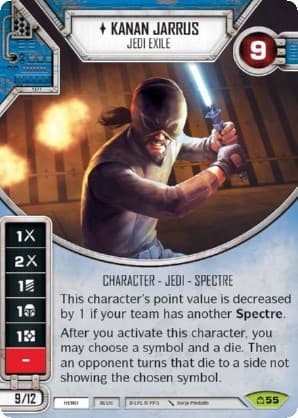 Kanan Jarrus - Jedi Exile — Covert Missions card