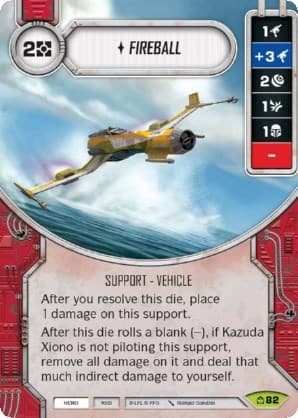 Fireball — Covert Missions card
