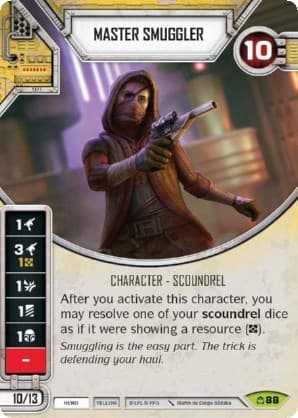 Master Smuggler (Card Only) — Covert Missions card