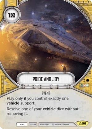 Pride and Joy — Covert Missions card