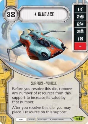 Blue Ace (Card Only) — Covert Missions card