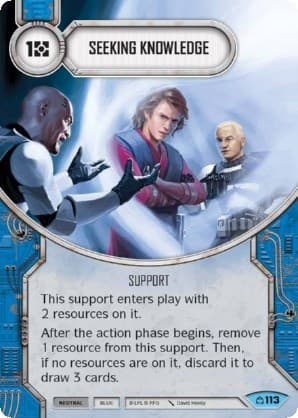 Seeking Knowledge — Covert Missions card