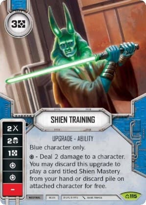 Shien Training — Covert Missions card