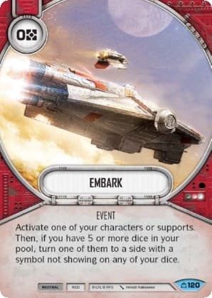 Embark — Covert Missions card