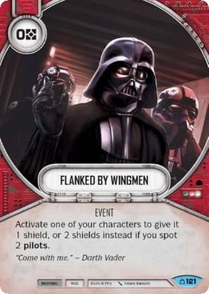 Flanked by Wingmen — Covert Missions card
