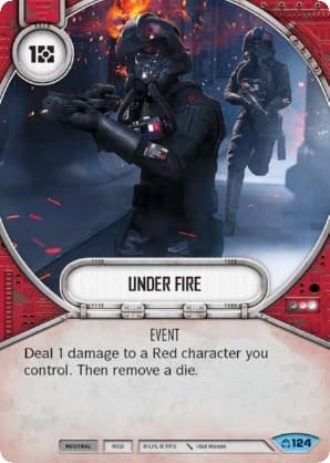 Under Fire — Covert Missions card