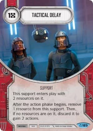 Tactical Delay — Covert Missions card